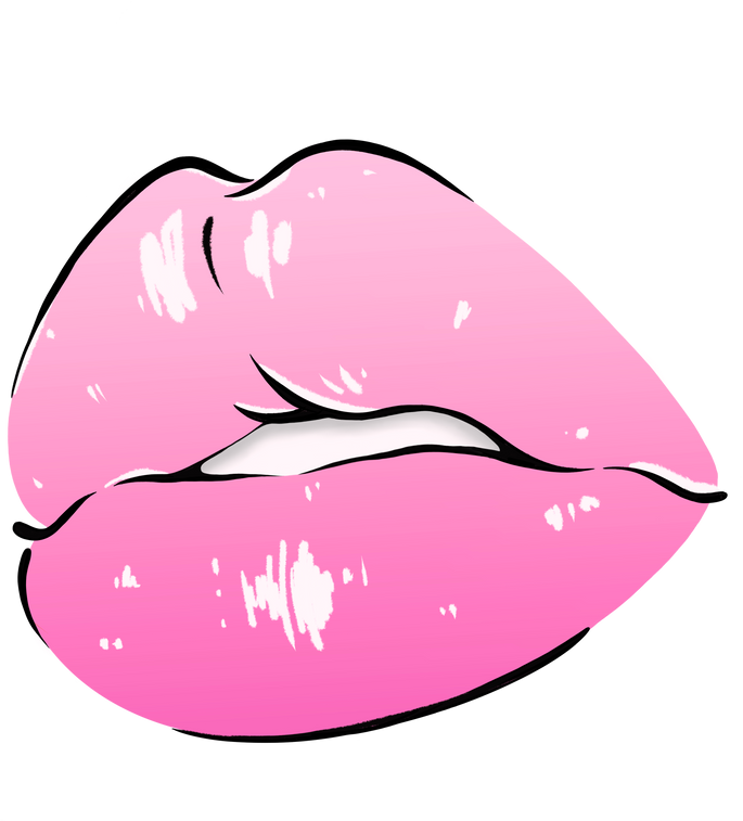 Pink lips